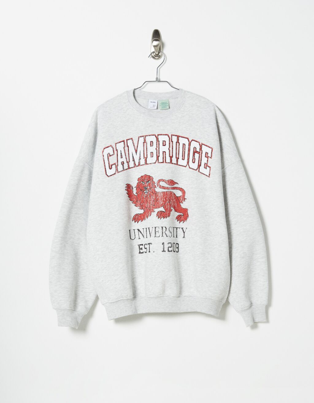 Sweatshirt met Cambridge University-print