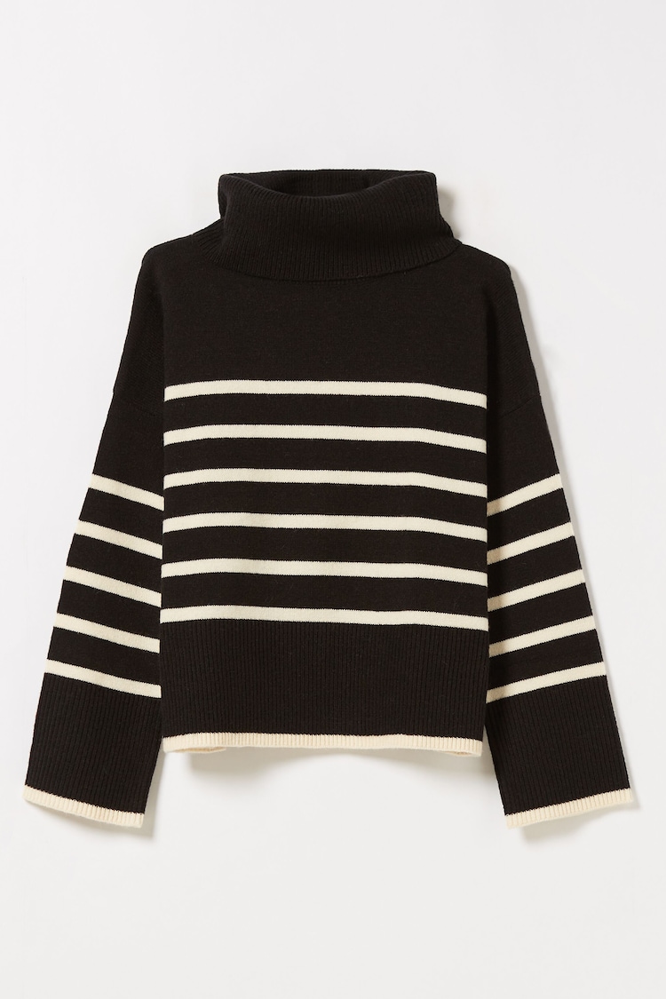 Svītrains ‘oversize’ stila džemperis