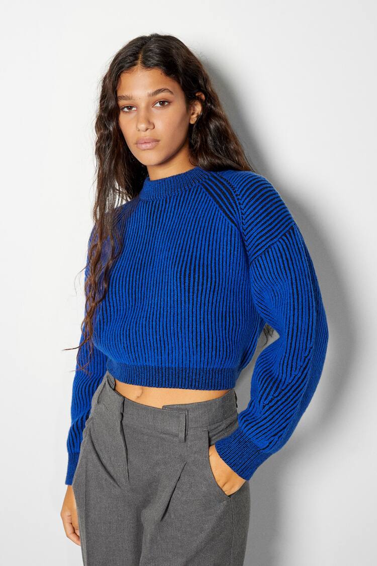 Ribbed sweater
