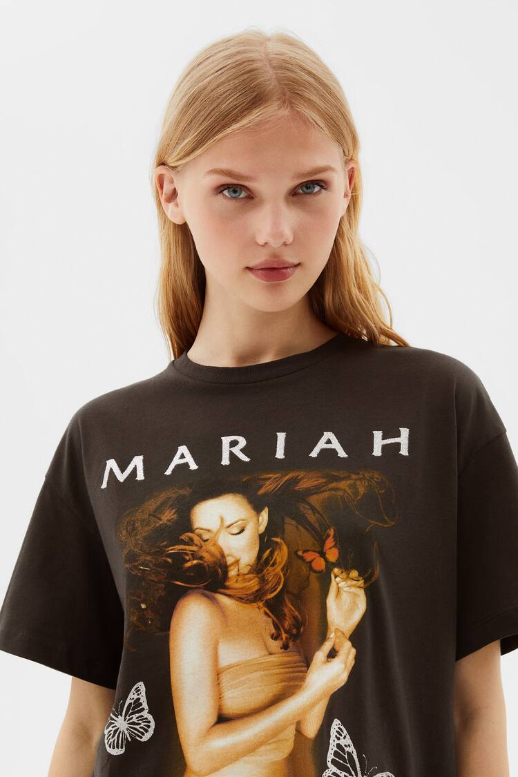 T-shirt manches courtes Mariah Carey
