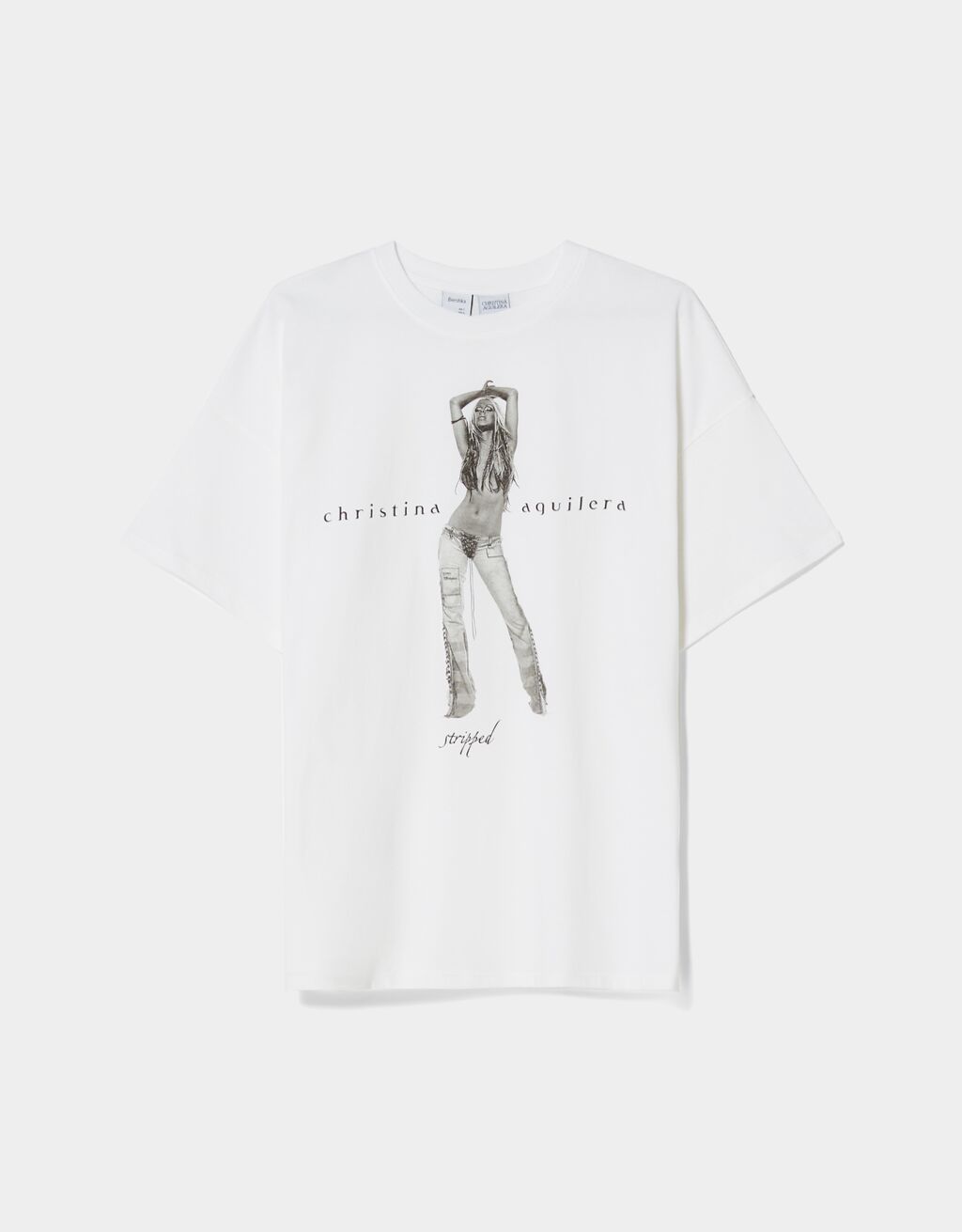 T-shirt manches courtes imprimé Cristina Aguilera