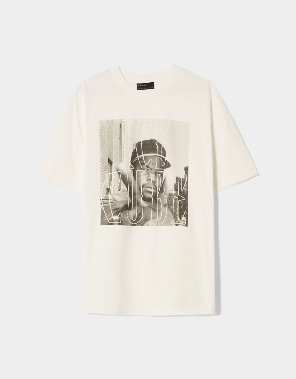 T-shirt met Ice Cube-print en korte mouw
