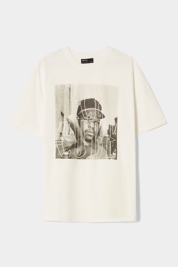 Majica s kratkimi rokavi in potiskom Ice Cube