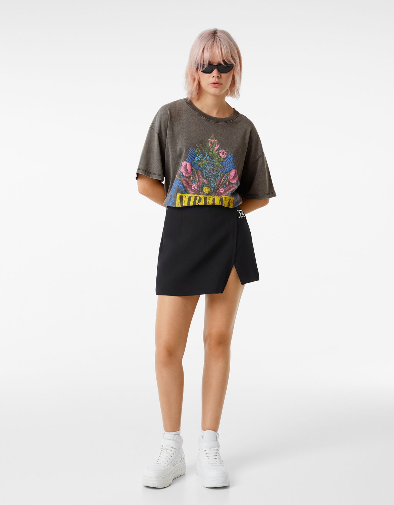 Nirvana seahorse shirt clearance