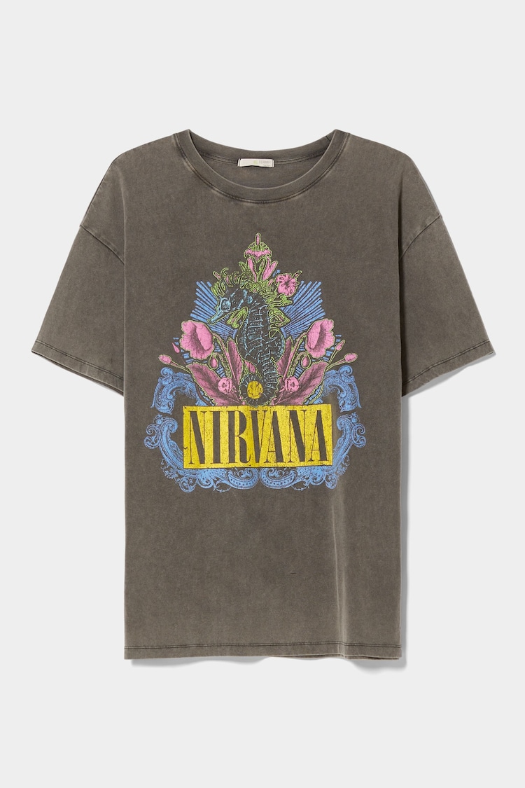 „Nirvana Seahorse“ marškinėliai trumpomis rankovėmis