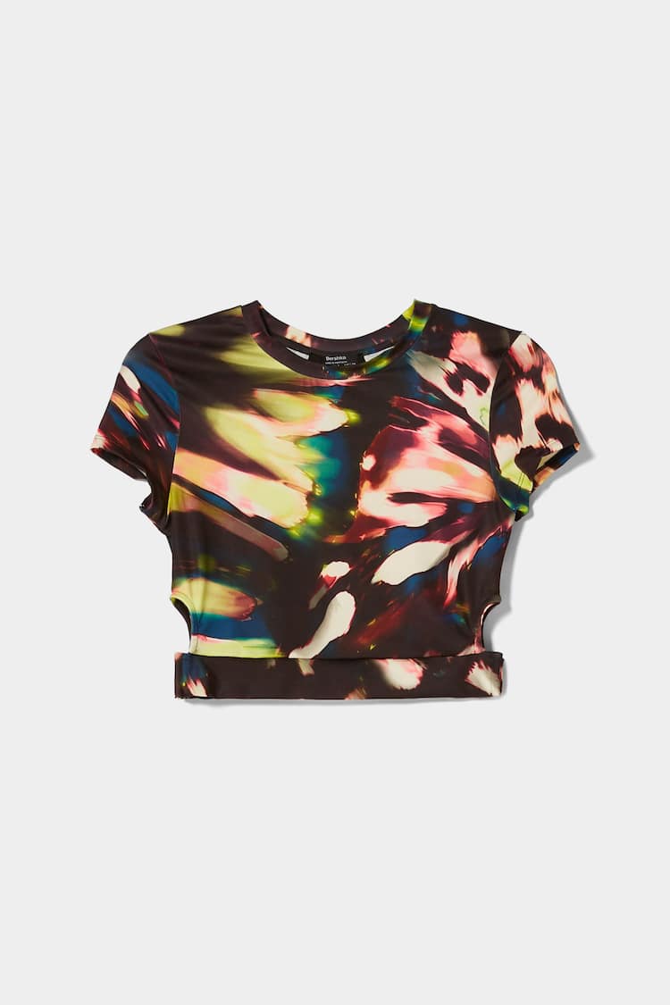 Short sleeve T-shirt with print