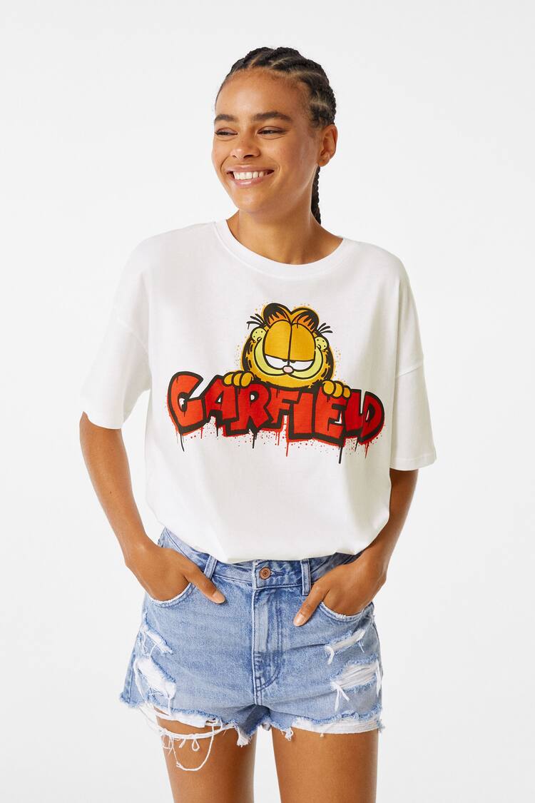 T-shirt manches courtes Garfield