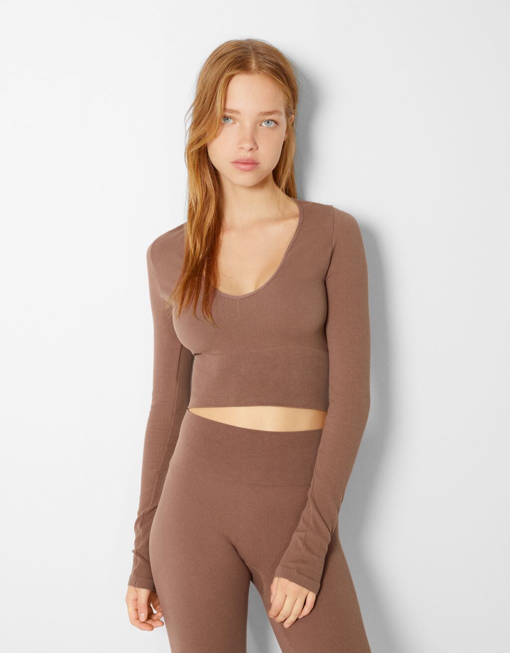 bershka long sleeve tops