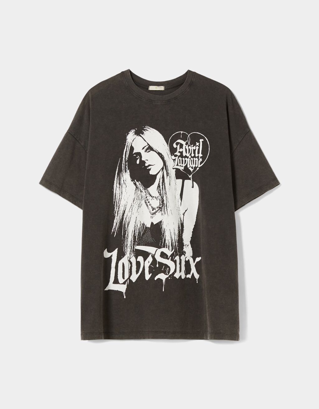 Short sleeve T-shirt with an Avril Lavigne print