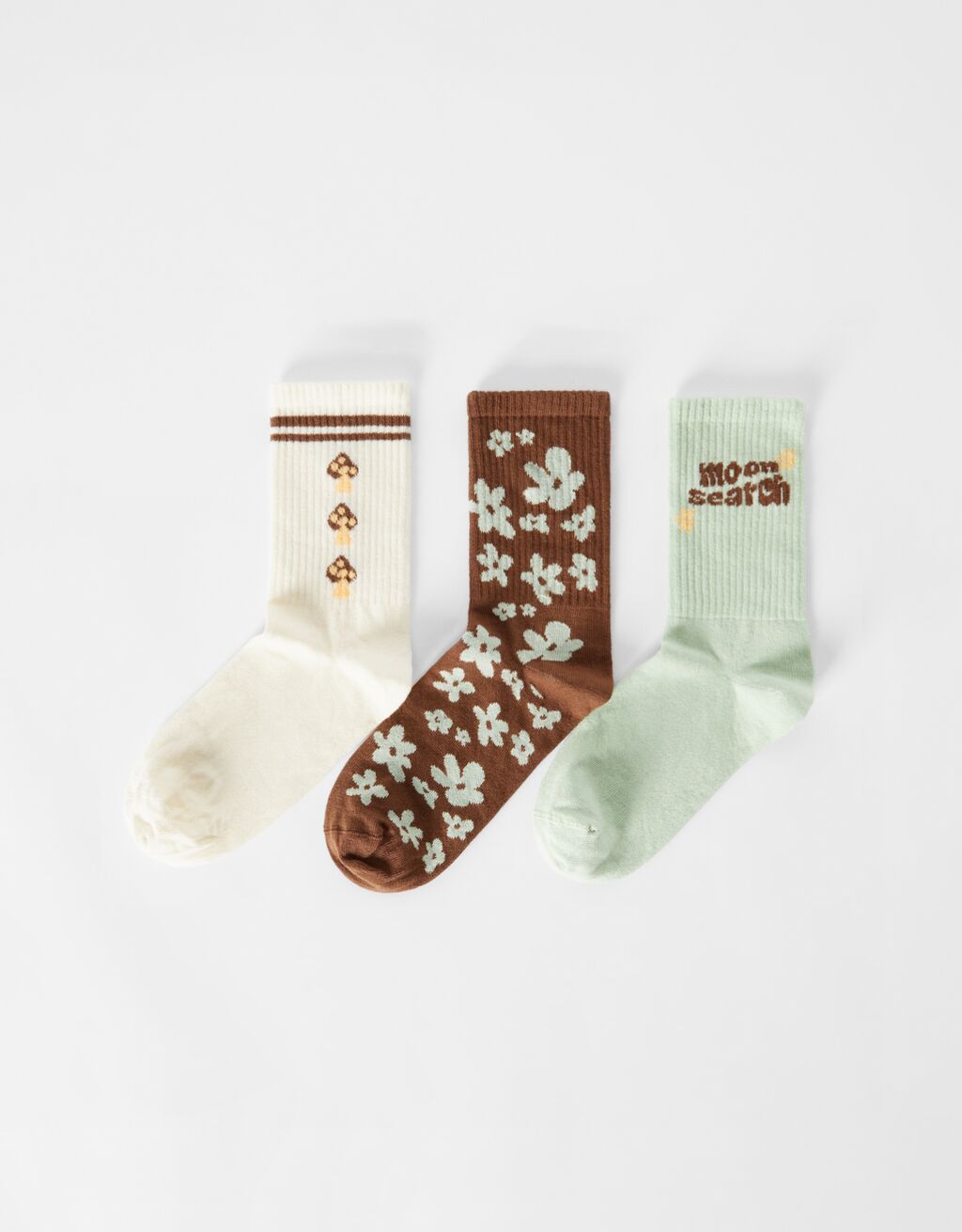 Комплект от 3 чифта чорапи с гъба