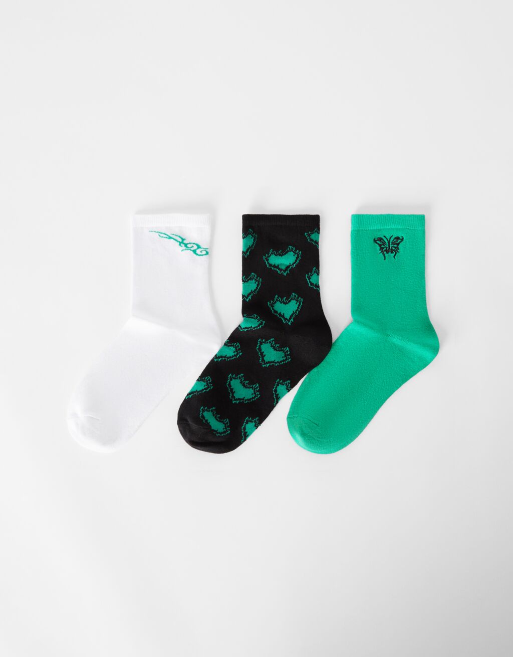3-Pack gekleurde sokken