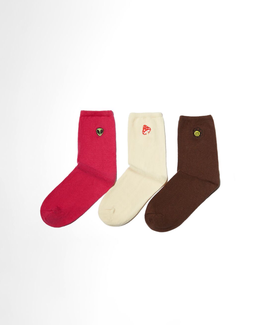 Комплект от 3 чифта чорапи с щампа
