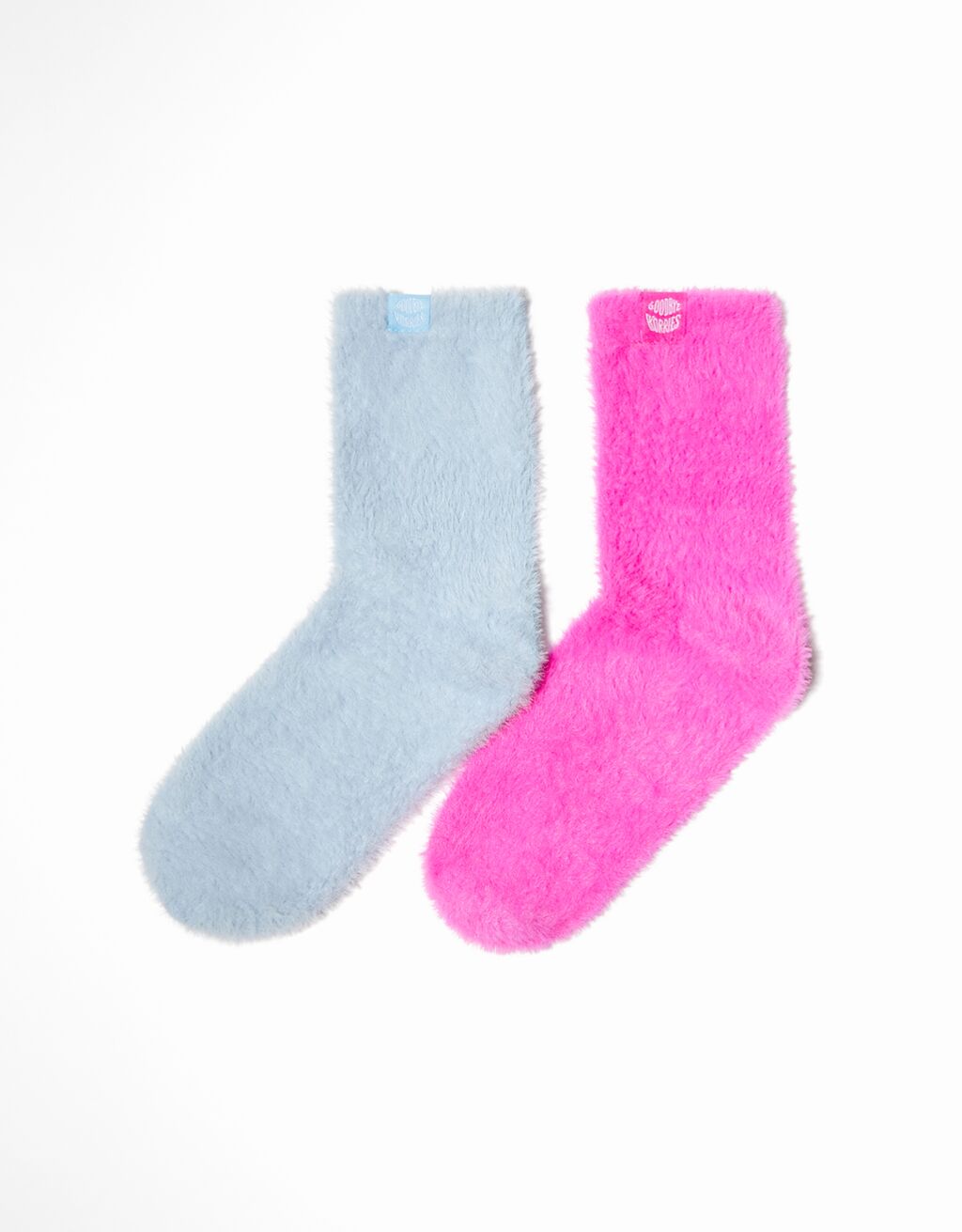 Balenie 2 párov textúrovaných ponožiek
