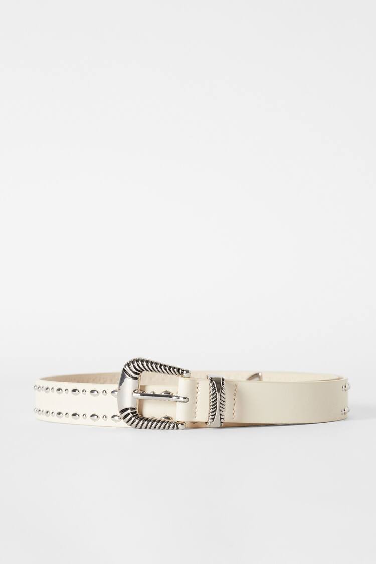 Studded cowboy belt