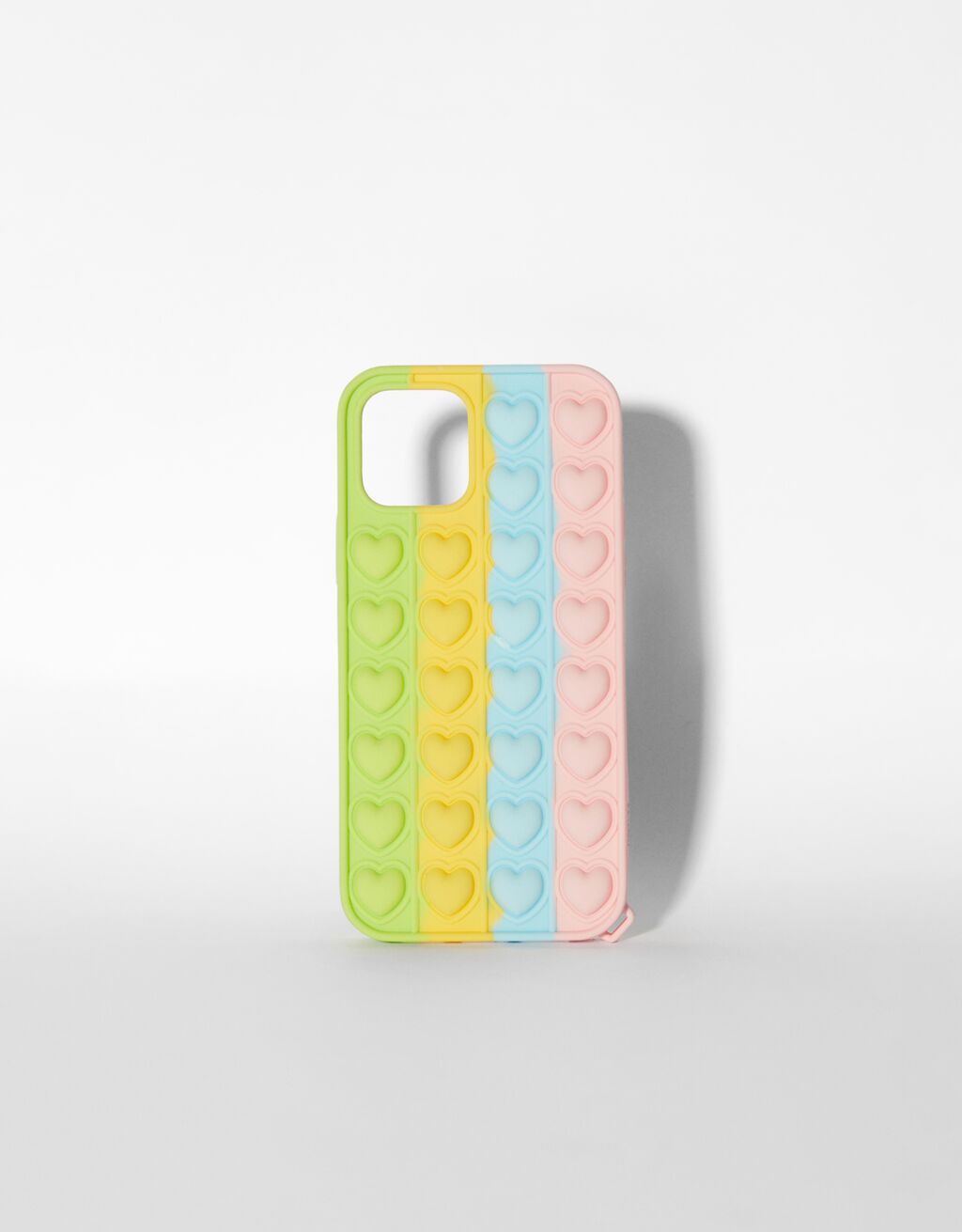Heart print cell phone case