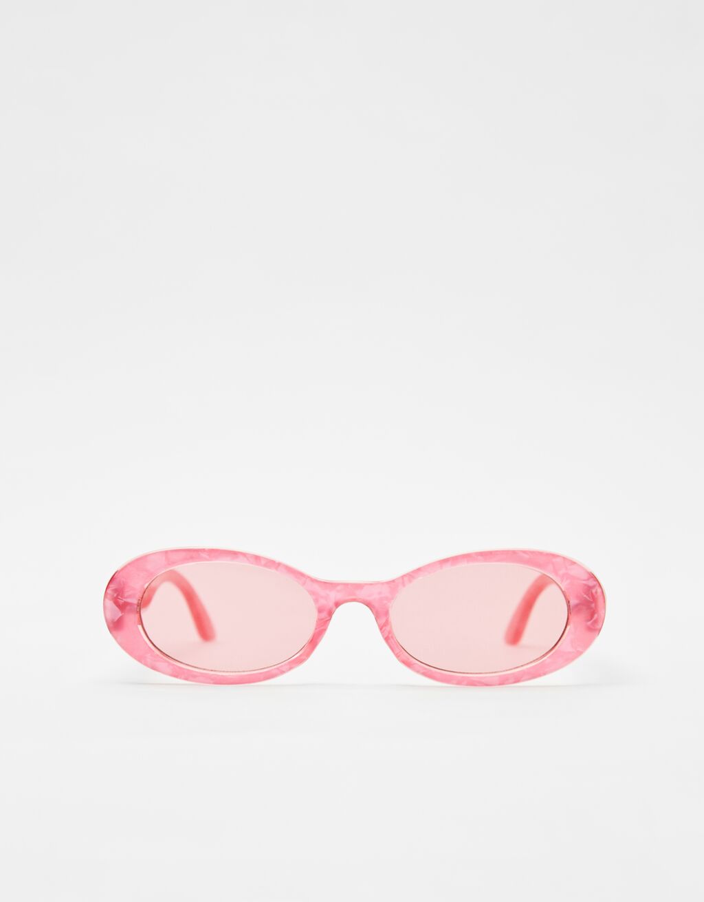 Pisana ovalna sončna očala