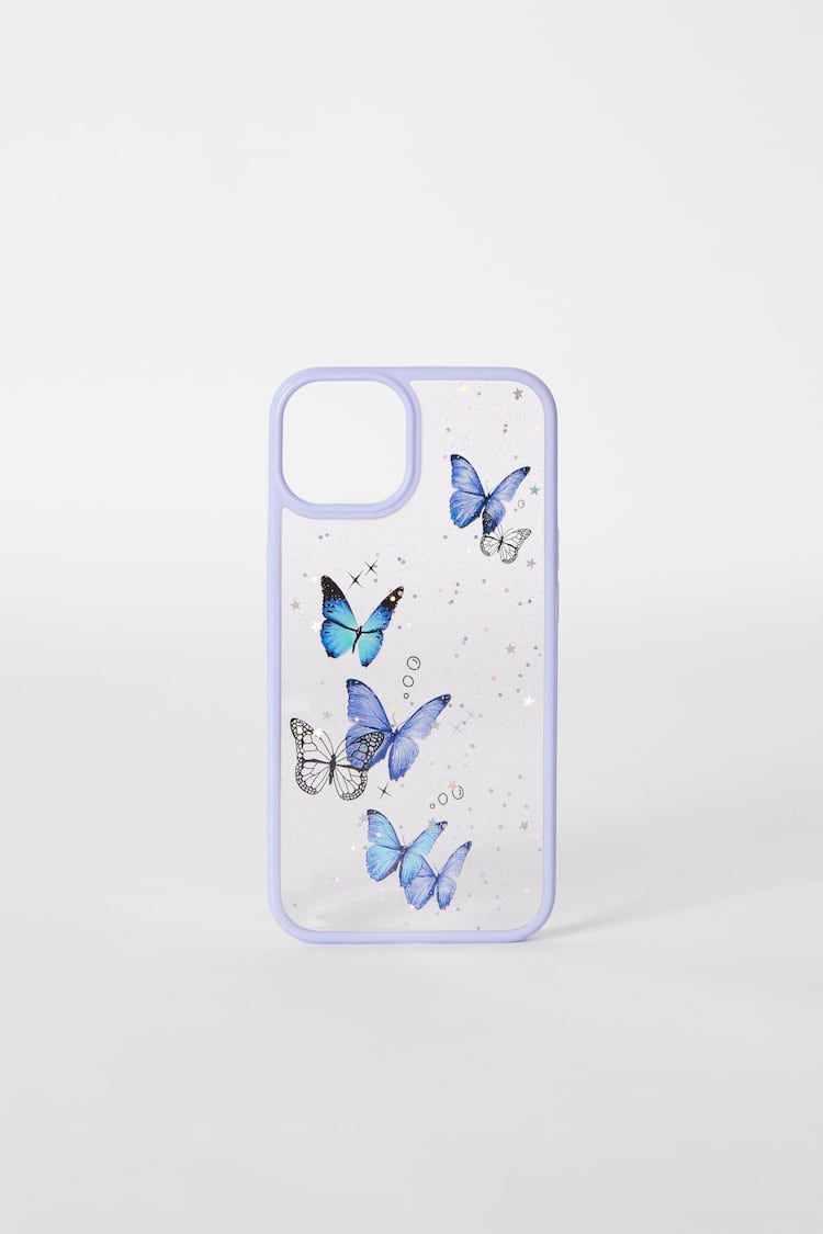 Handyhülle für iPhone mit Schmetterlingen