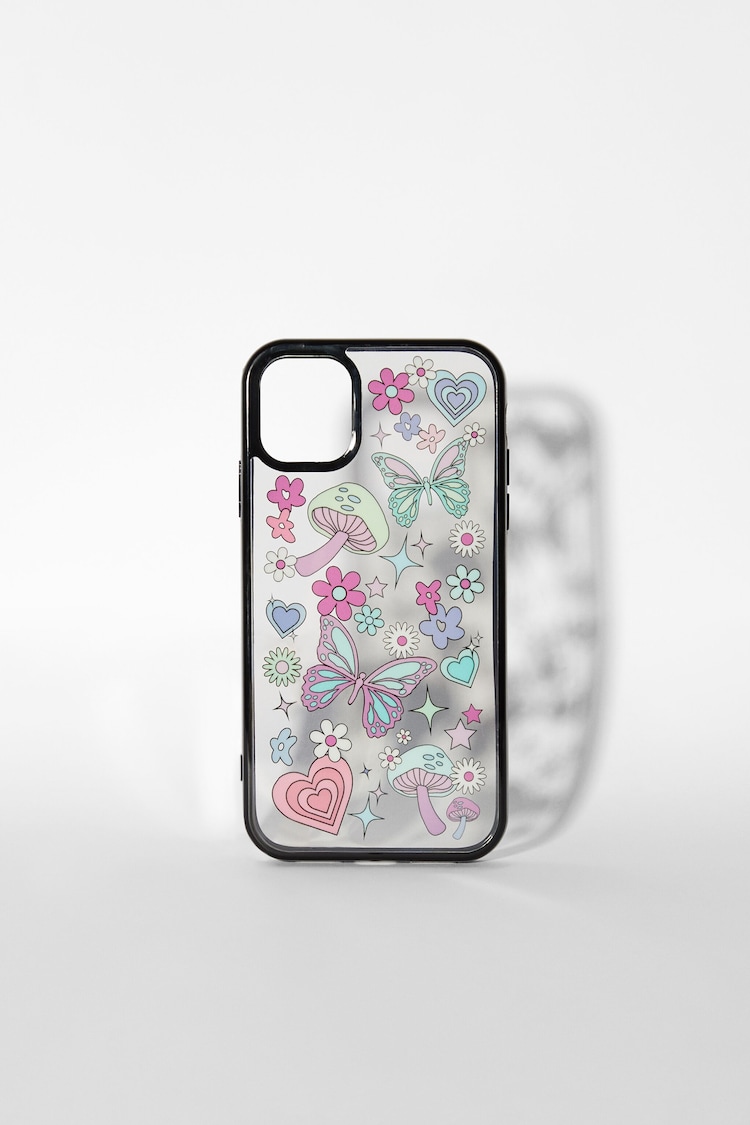 Printed mobile phone case