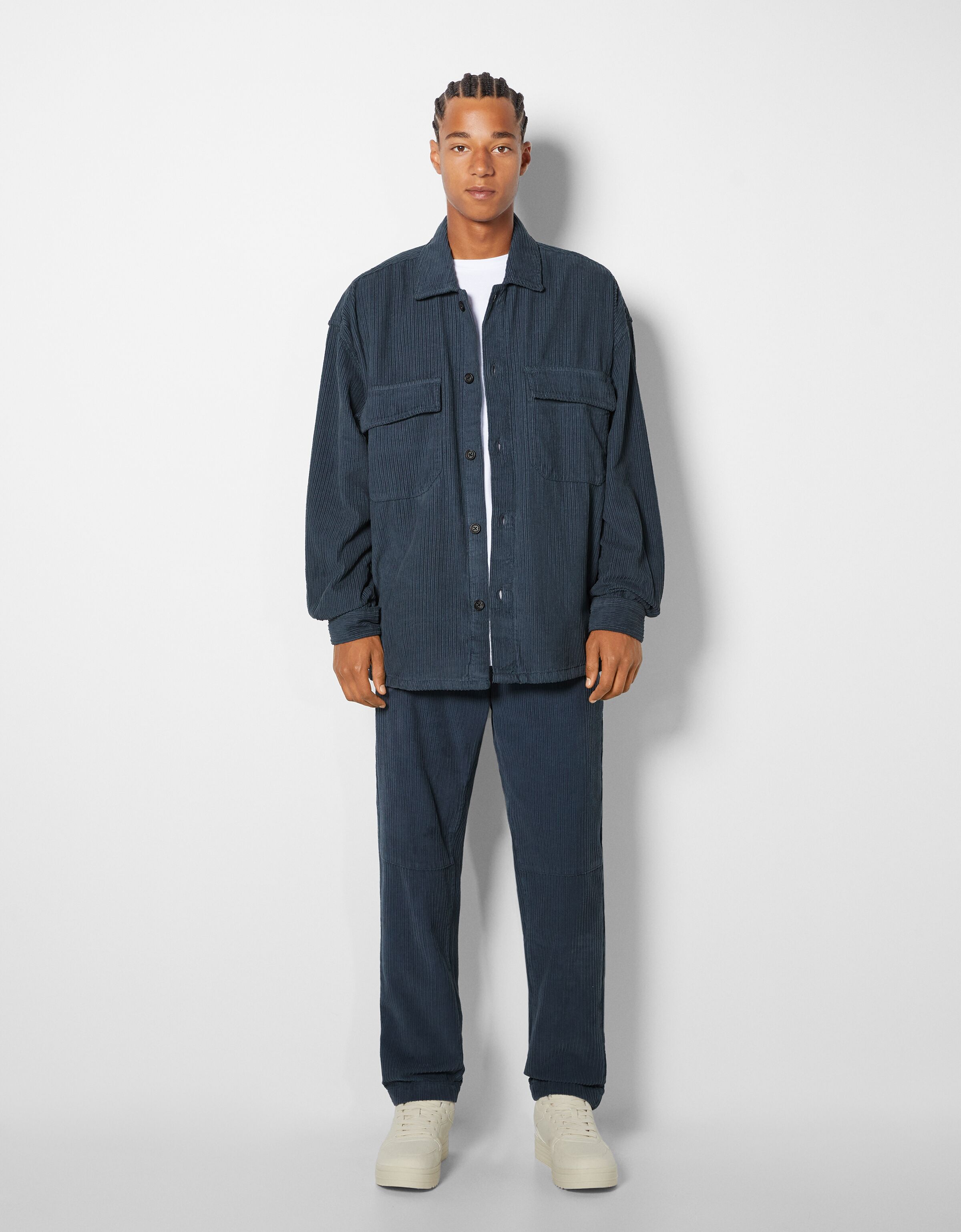 bershka cord jacket