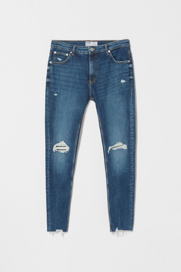 Super skinny jeans med revor