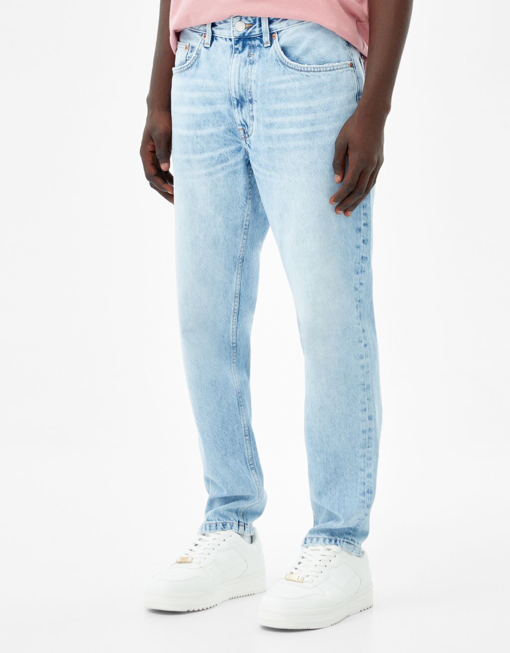ג'ינס בסגנון וינטג' בגזרה ישרה