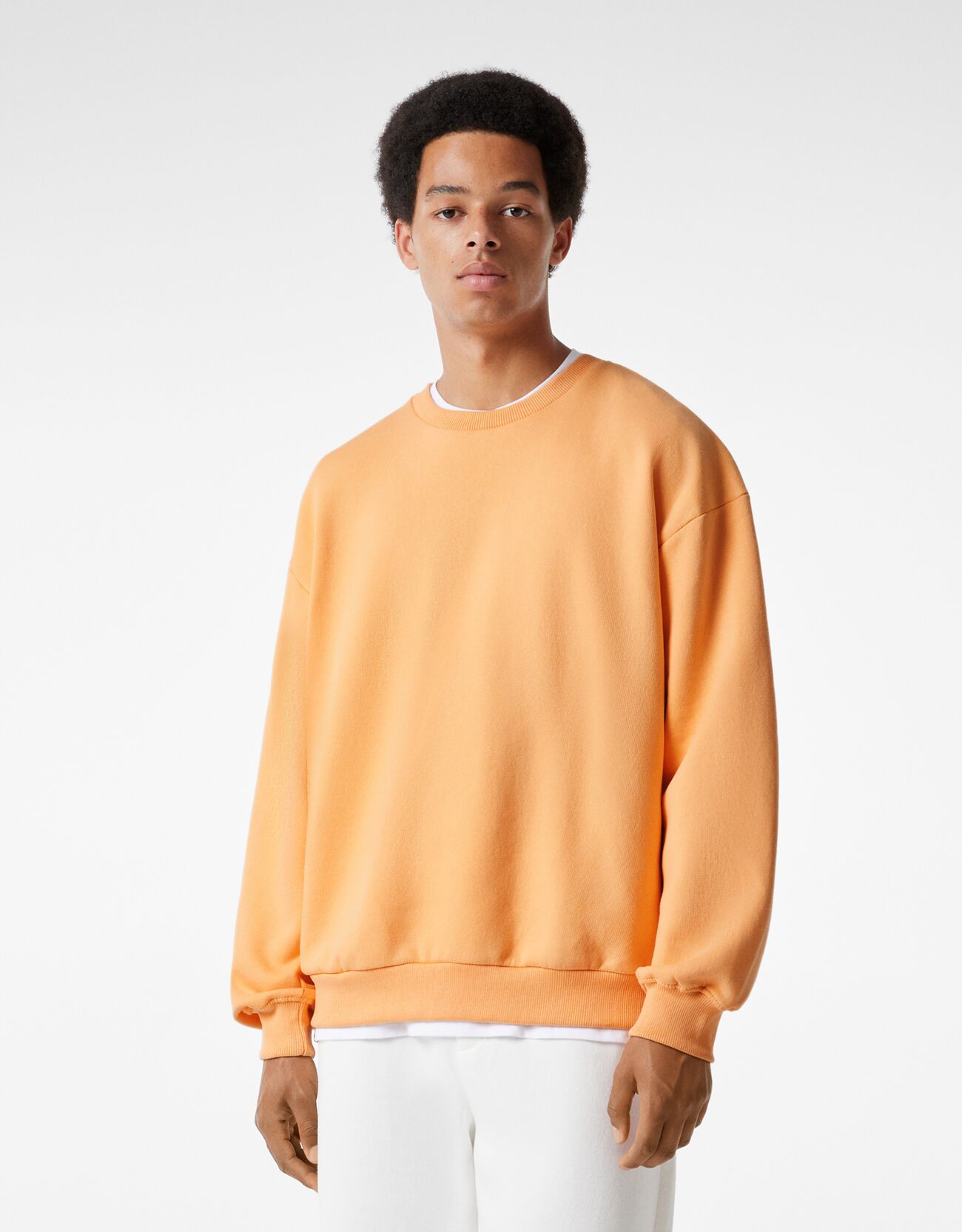 Oversize crew neck sweatshirt 