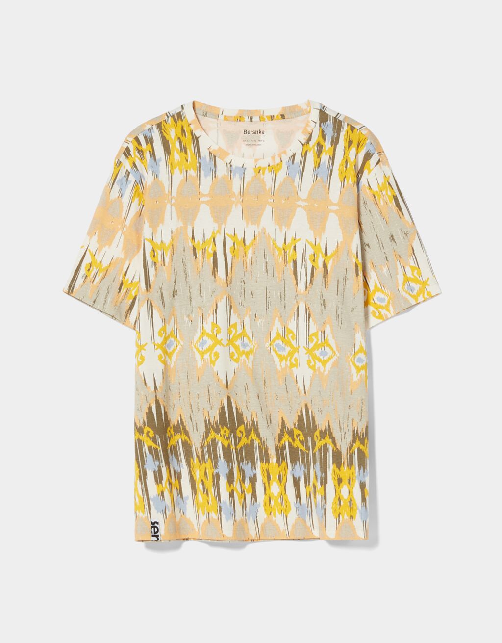 Κοντομάνικη μπλούζα regular fit με print
