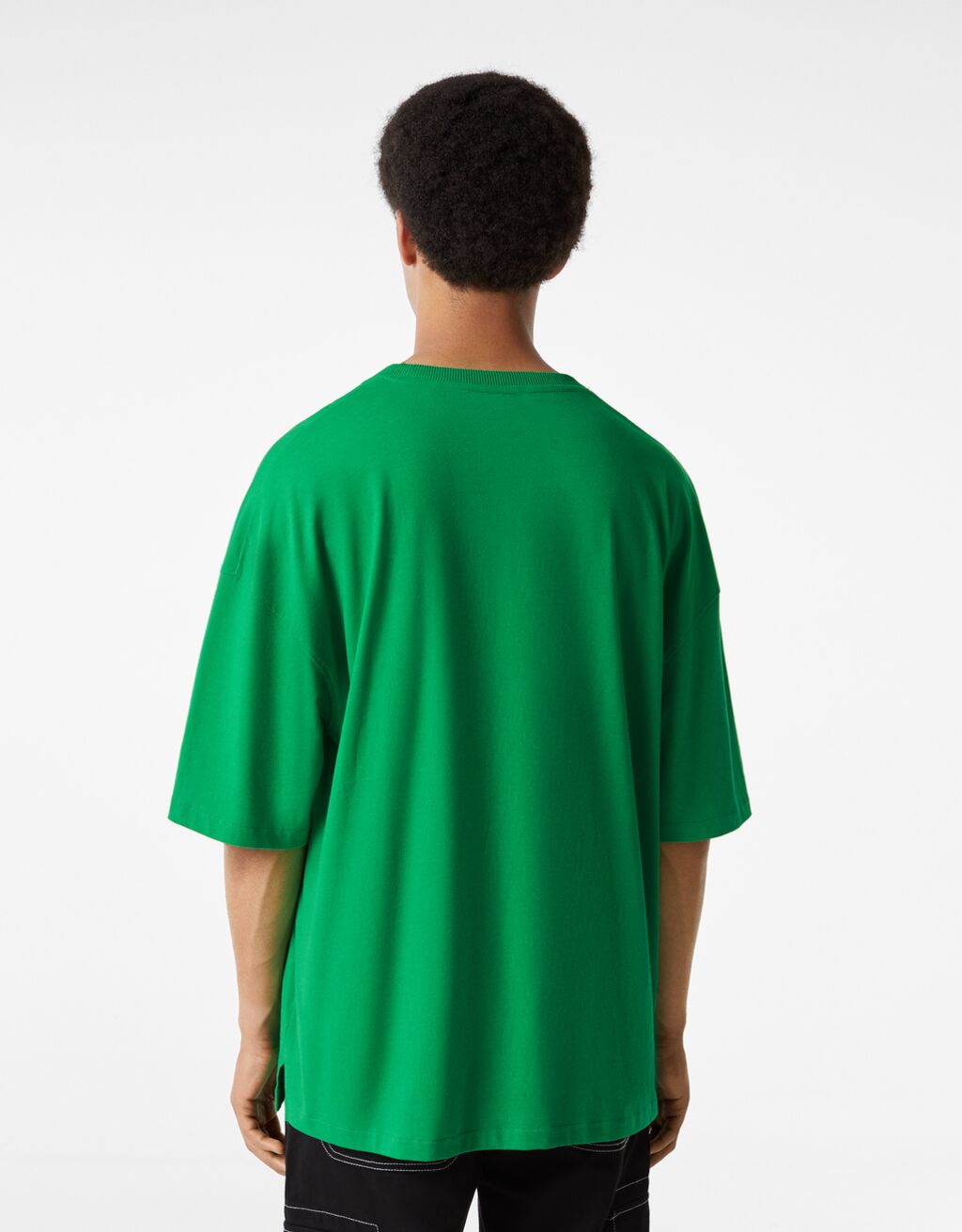 Extra loose fit short sleeve Tshirt Man Bershka