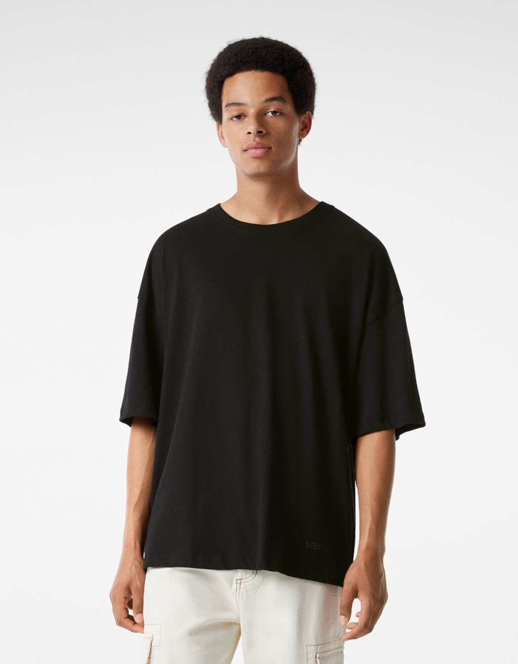 Extra loose fit short sleeve T-shirt