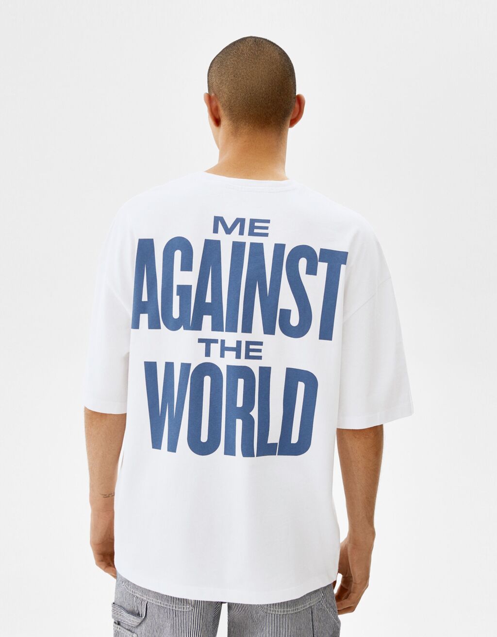 bershka t shirt tupac