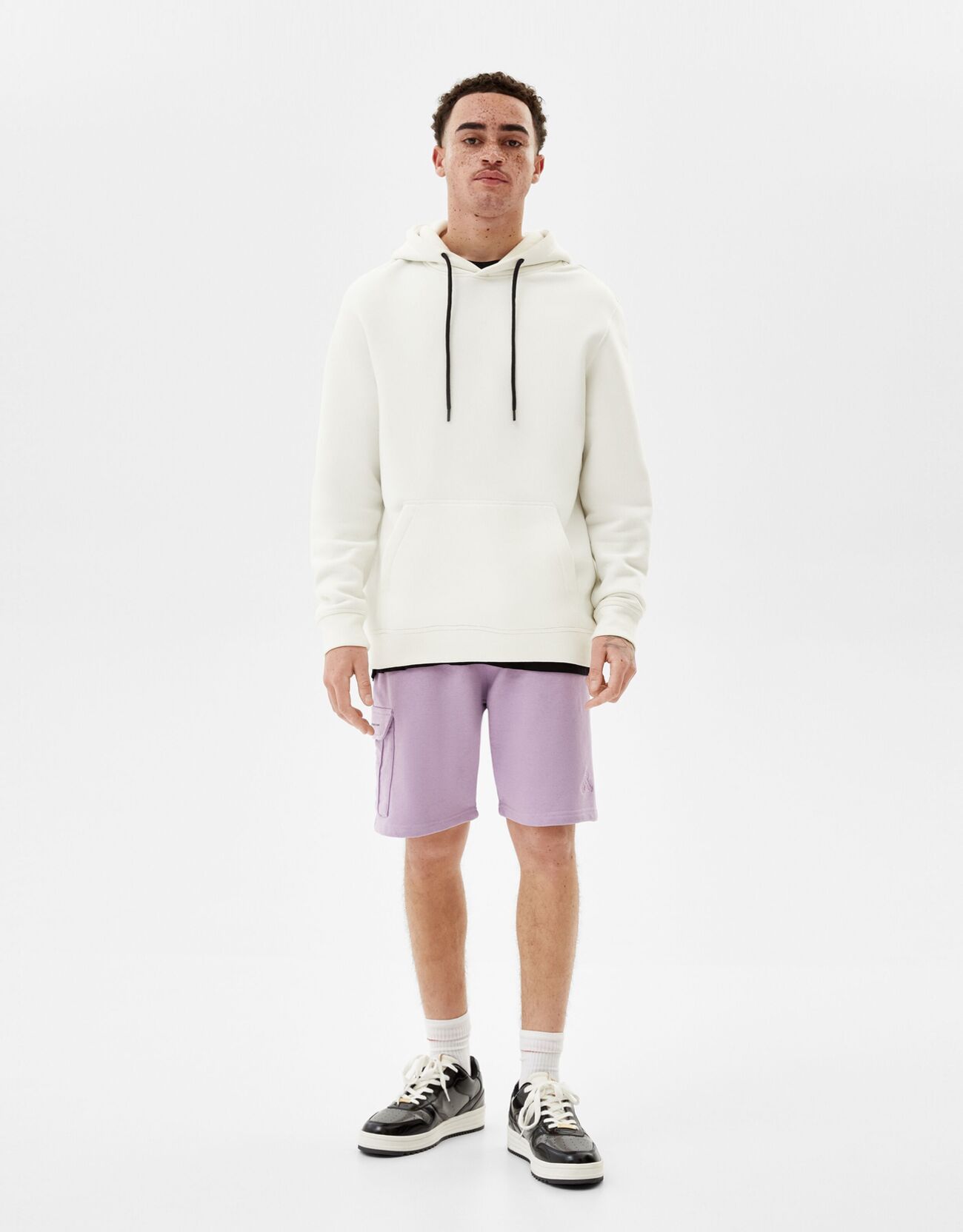 bershka sweat shorts