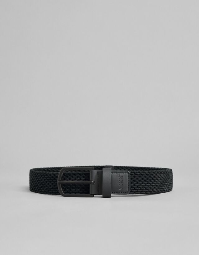 reversible braided belt