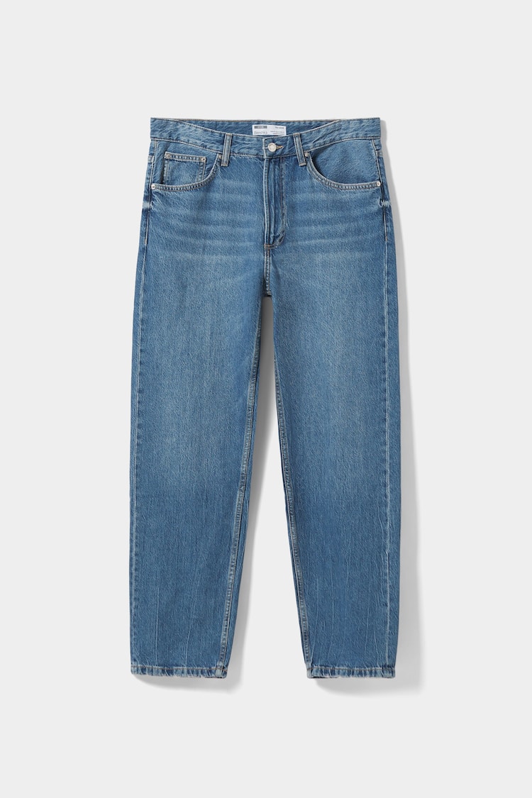Jeans gaya 90-an kaki lebar