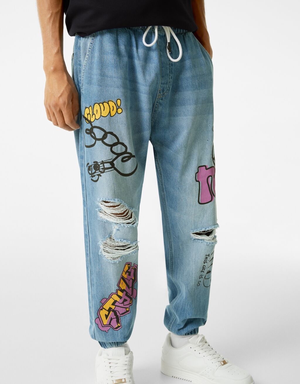 bershka jogger jeans