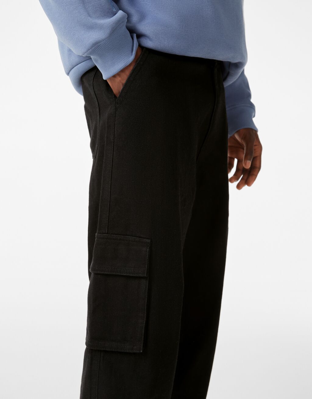 jean cargo bershka homme