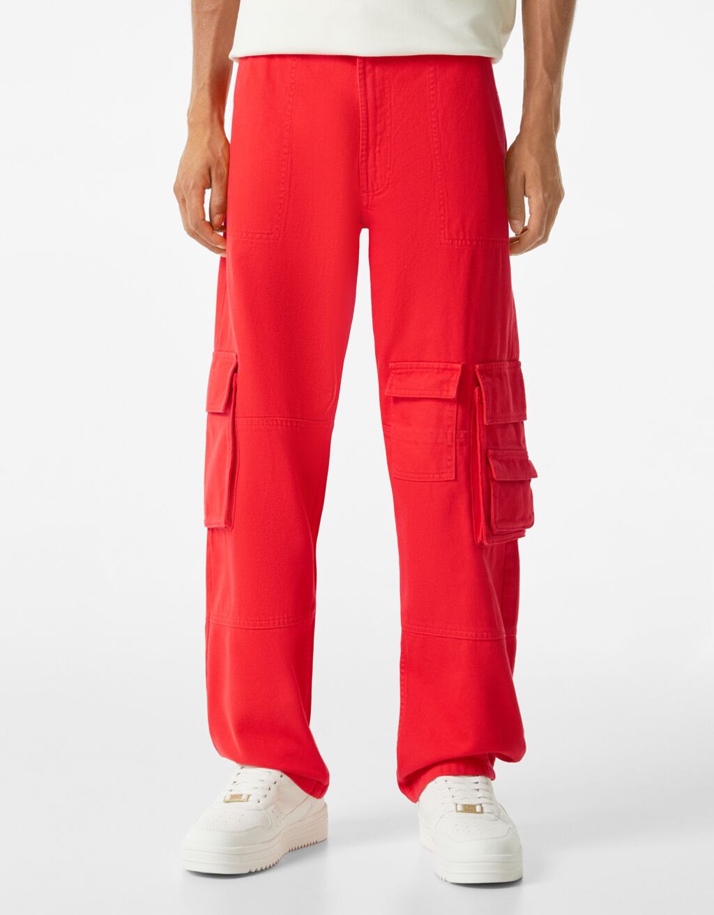 bershka cargo joggers