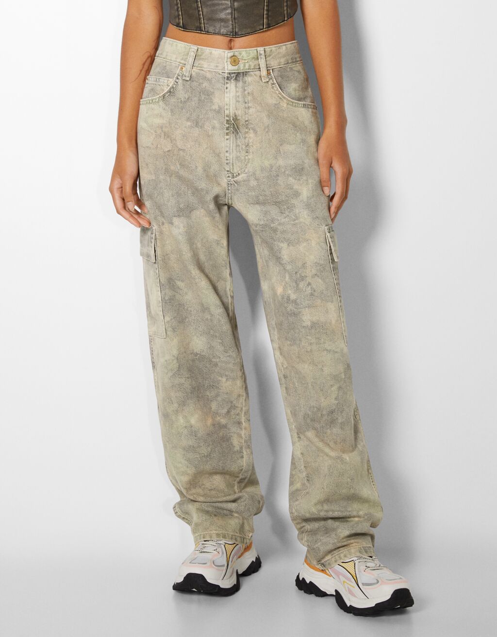 bershka jeans baggy