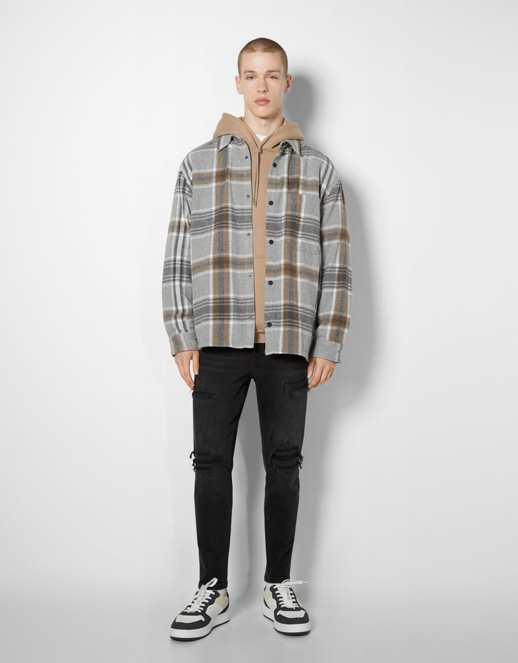 carrot fit black jeans