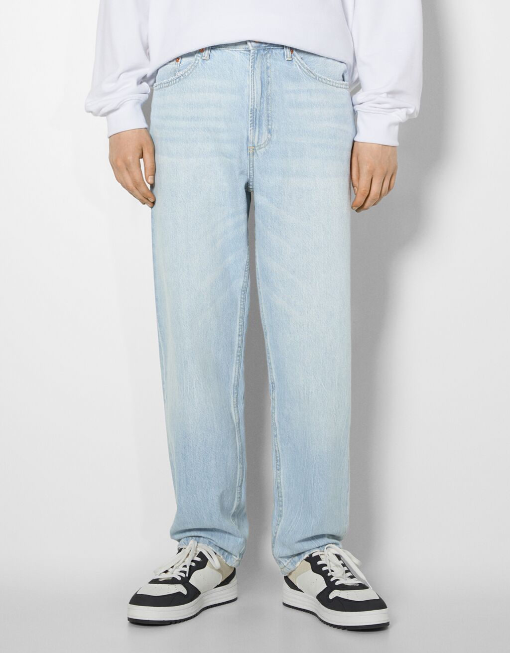 Wideleg ’90s jeans Man Bershka