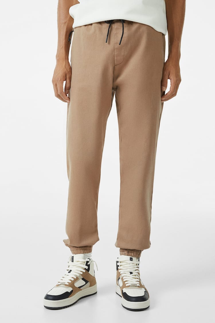Slim fit -malliset jogger-housut