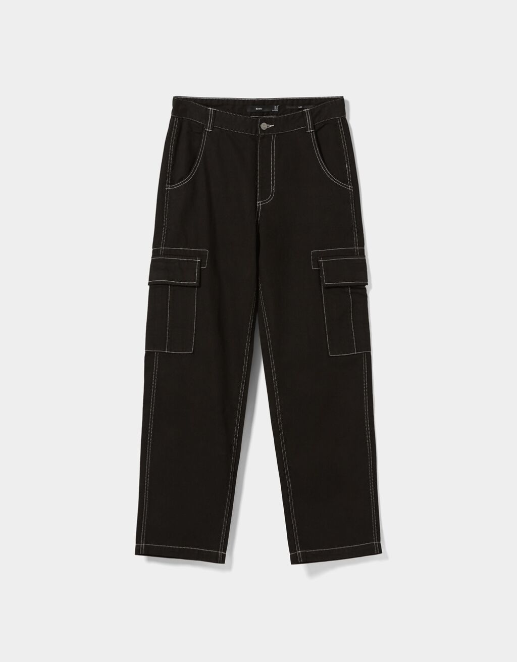 Pantalons wide de butxaques fil contrast