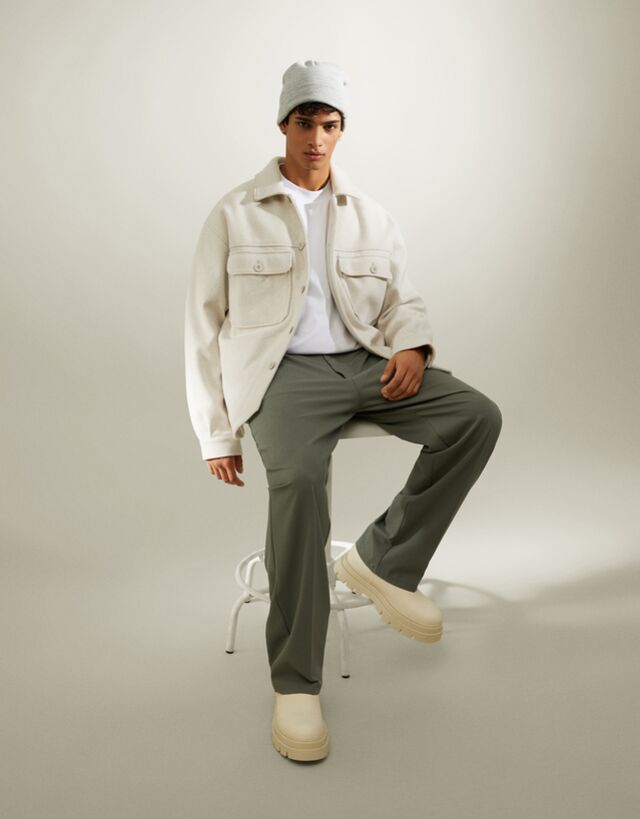 Pantalones elegantes para Hombre | Colección | Bershka