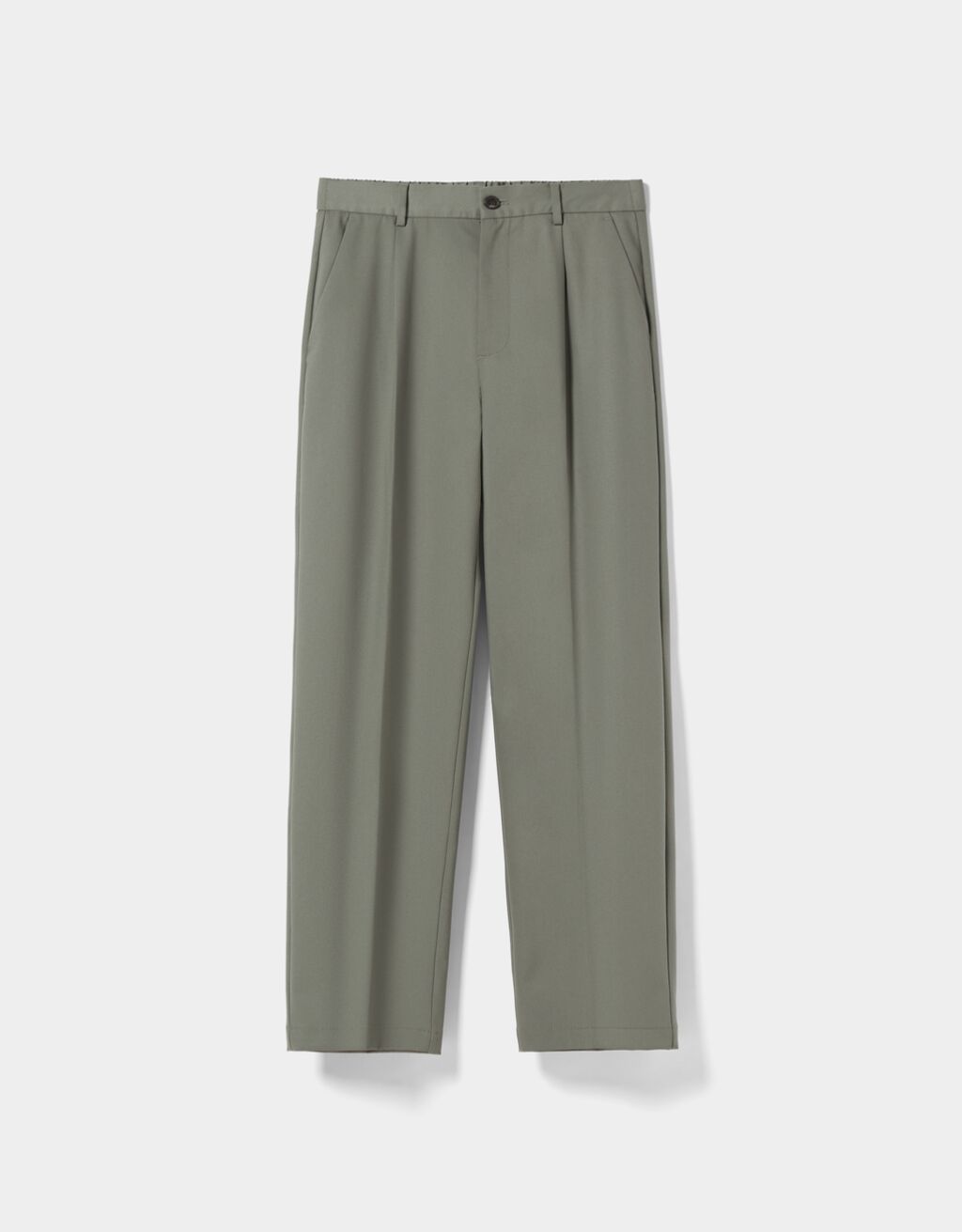 Tailored wide-fit jogger-style trousers