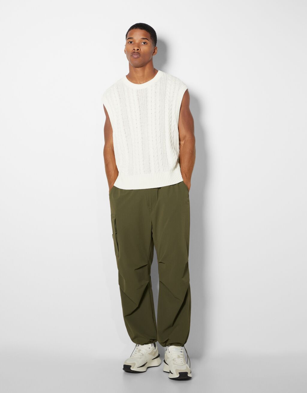 cargo trousers bershka