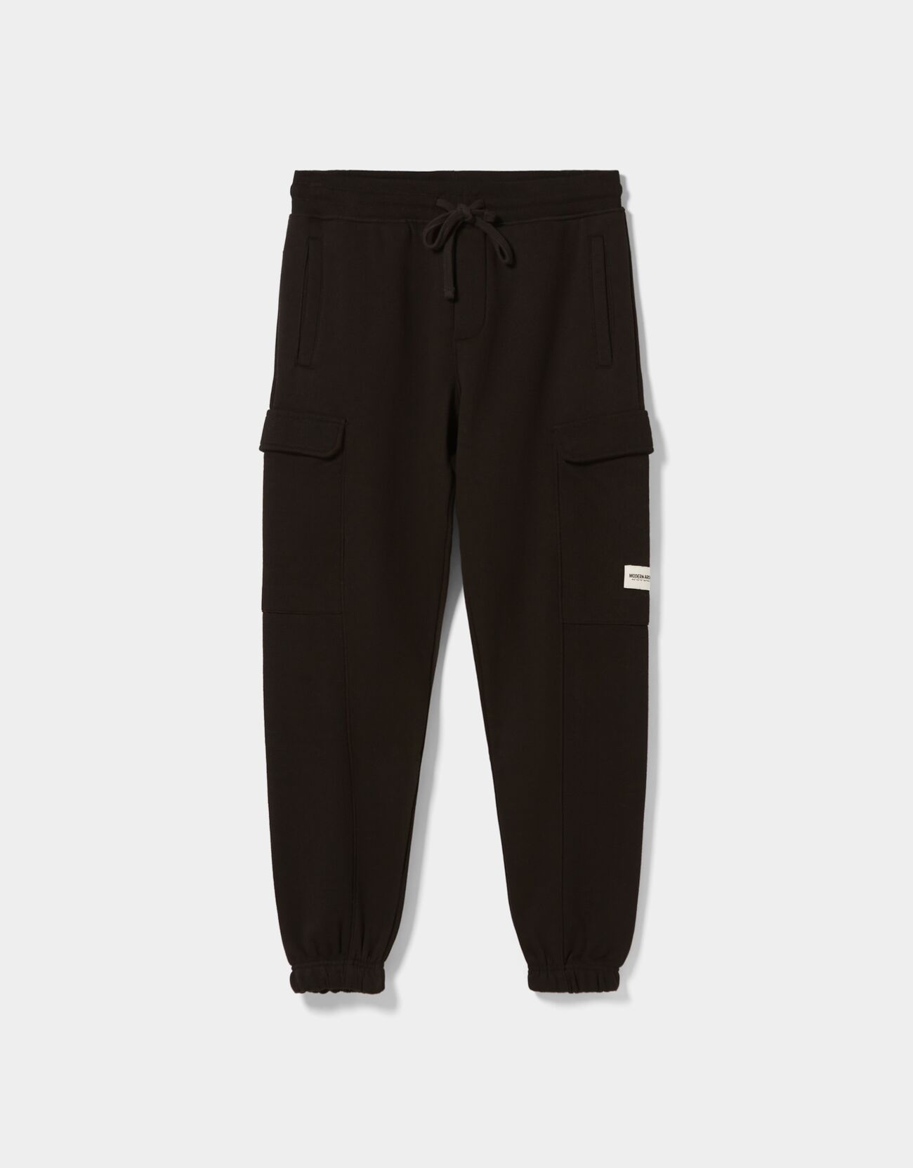 bershka plush joggers