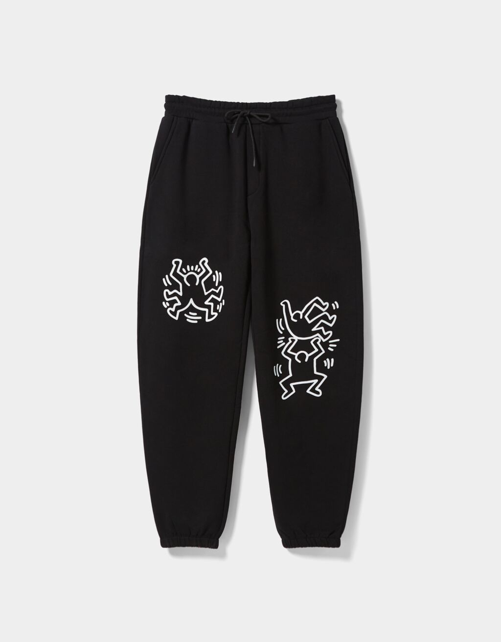Teplákové nohavice s potlačou Keith Haring