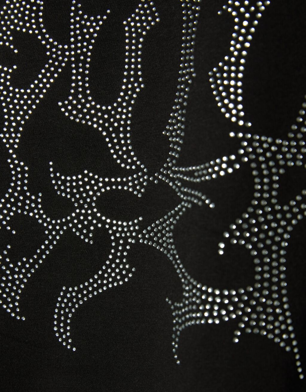sweatpants with rhinestones