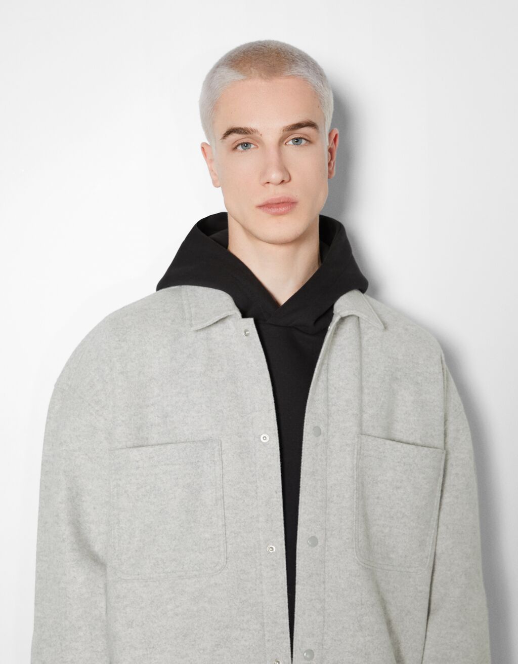 surchemise cuir bershka