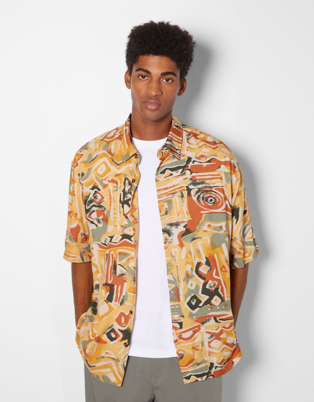 mens short sleeve shirts button up