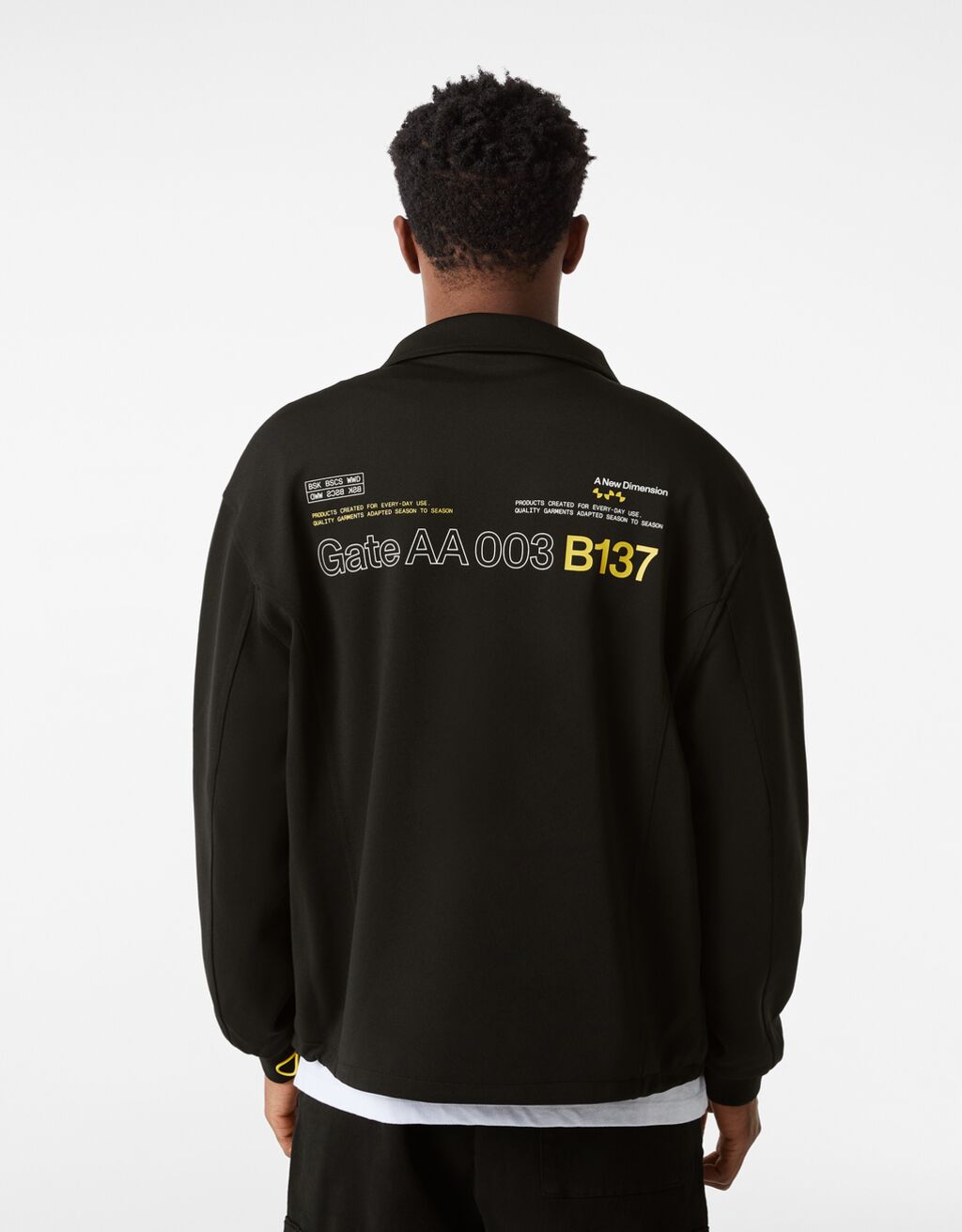 New Dimension scuba jacket Man Bershka